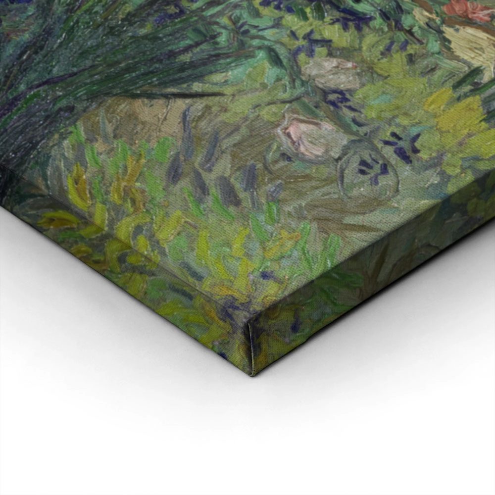 Πινακας σε καμβά VAN GOGH - ROSES PEINTURE