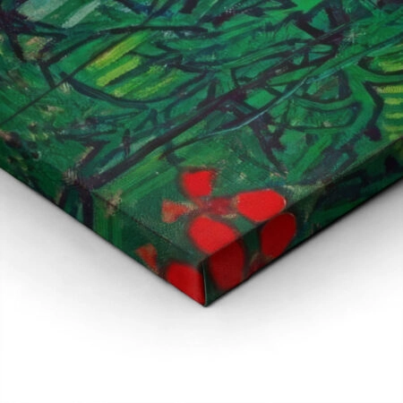 Πινακας σε καμβά VAN GOGH - SCHMETTERLINGE AUF MOHNBLUETEN - Vincent Van Gogh Sticky 1