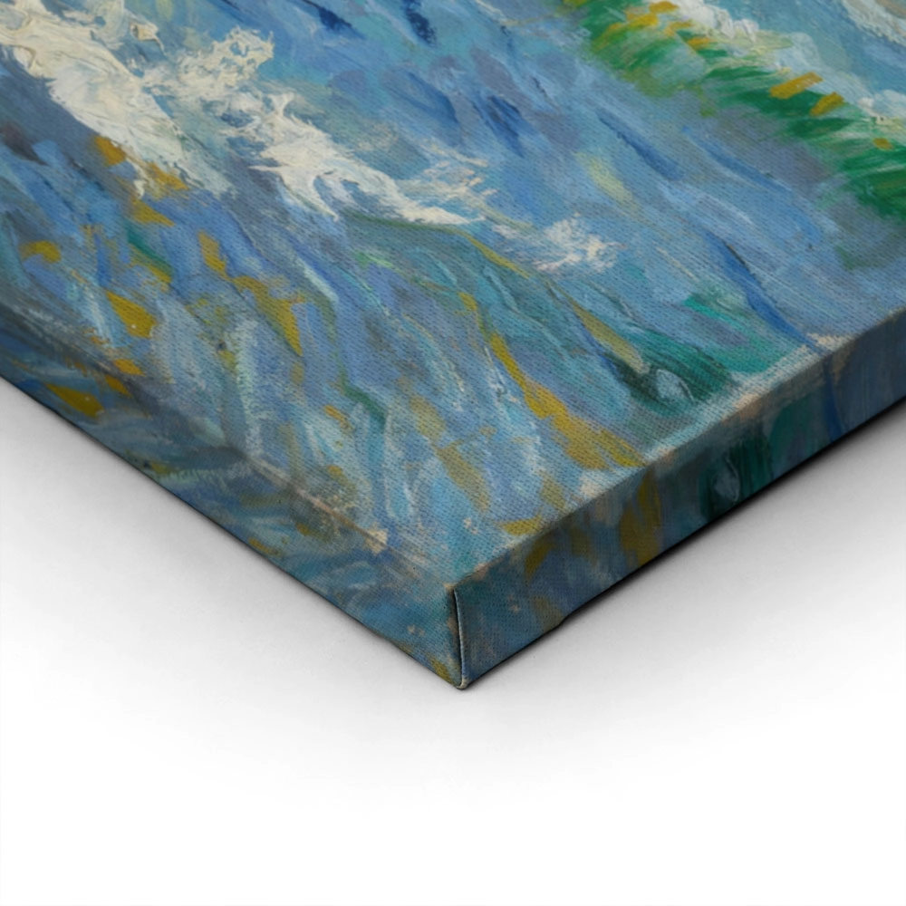Πινακας σε καμβά VAN GOGH - SEASCAPE NEAR LES SAINTES MARIES DE LA MER