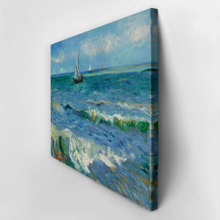 Πινακας σε καμβά VAN GOGH - SEASCAPE NEAR LES SAINTES MARIES DE LA MER - Vincent Van Gogh Sticky 3