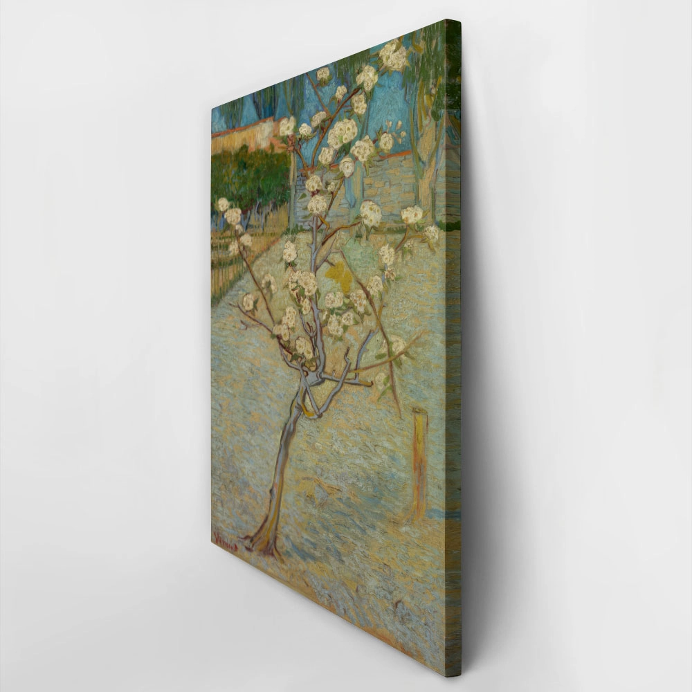 Πινακας σε καμβά VAN GOGH - SMALL PEAR TREE IN BLOSSOM
