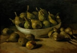 Πινακας σε καμβά VAN GOGH - STILL LIFE WITH AN EARTHEN BOWL AND PEARS