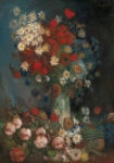 Πινακας σε καμβά VAN GOGH - STILL LIFE WITH MEADOW FLOWERS AND ROSES