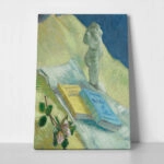 Πινακας σε καμβά VAN GOGH - STILL LIFE WITH PLASTER STATUETTE