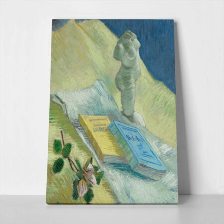 Πινακας σε καμβά VAN GOGH - STILL LIFE WITH PLASTER STATUETTE