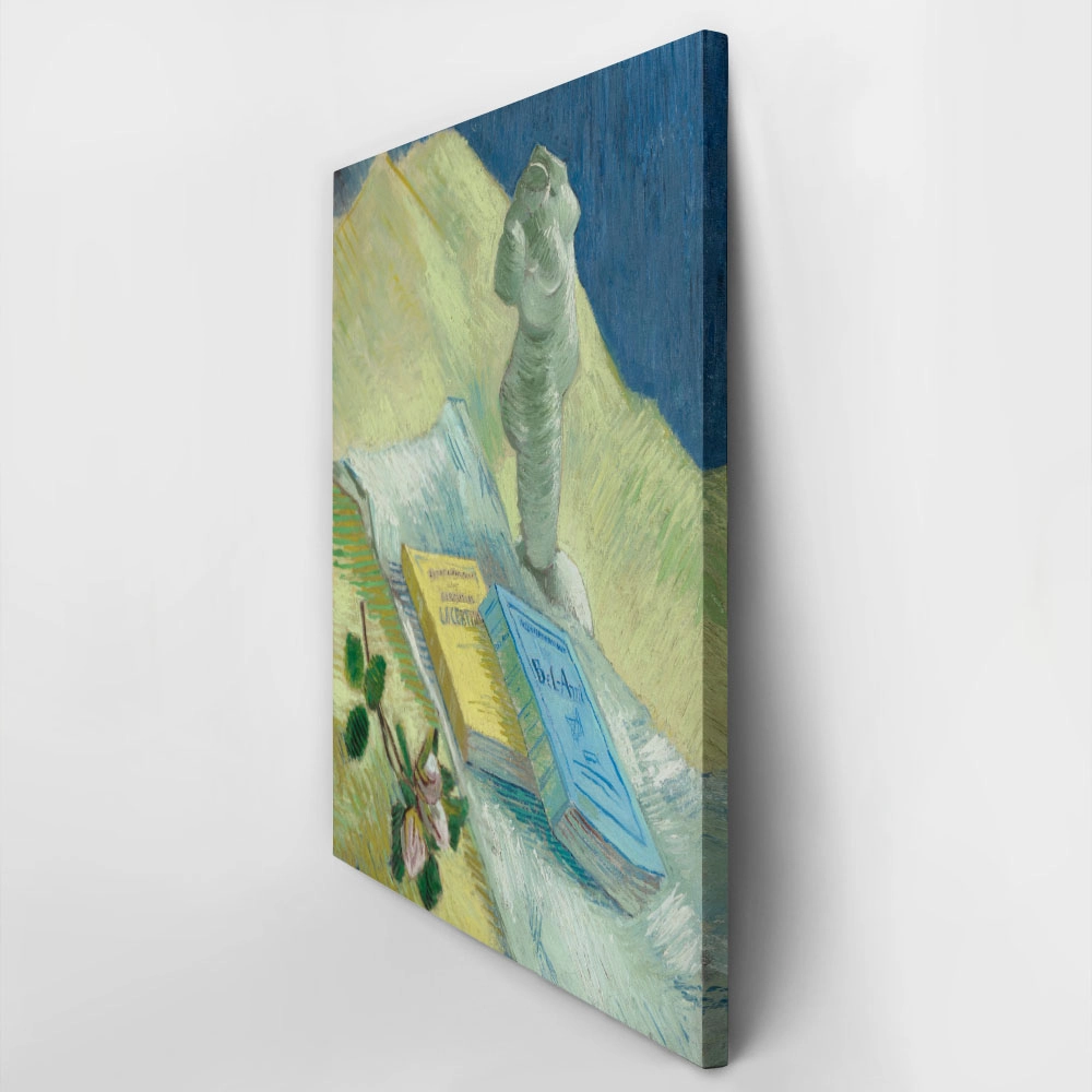Πινακας σε καμβά VAN GOGH - STILL LIFE WITH PLASTER STATUETTE