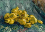 Πινακας σε καμβά VAN GOGH - STILL LIFE WITH QUINCES