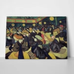 Πινακας σε καμβά VAN GOGH - THE DANCE HALL IN ARLES