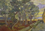 Πινακας σε καμβά VAN GOGH - THE GARDEN OF THE ASYLUM