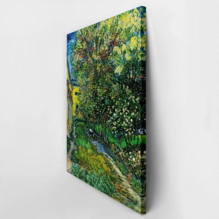 Πινακας σε καμβά VAN GOGH - THE GARDEN OF THE ASYLUM AT SAINT-RÉMY - Vincent Van Gogh Sticky 2