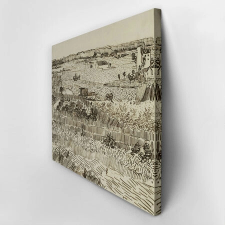 Πινακας σε καμβά VAN GOGH - THE HARVEST FOR ÉMILE BERNARD - Vincent Van Gogh Sticky 3