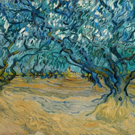 Πινακας σε καμβά VAN GOGH - THE OLIVE GROVE - Vincent Van Gogh Sticky 6