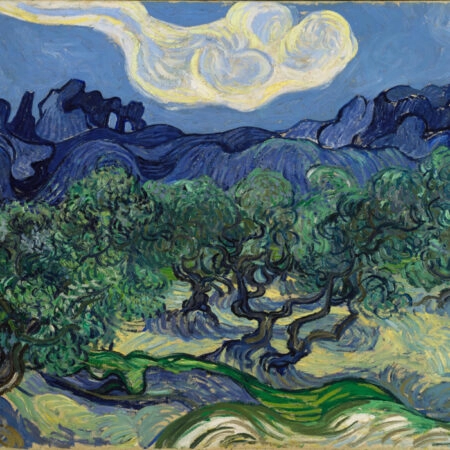 Πινακας σε καμβά VAN GOGH - THE OLIVE TREES - Vincent Van Gogh Sticky 6