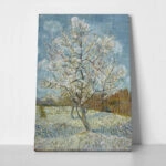 Πινακας σε καμβά VAN GOGH - THE PINK PEACH TREE