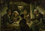 Πινακας σε καμβά VAN GOGH - THE POTATO EATERS