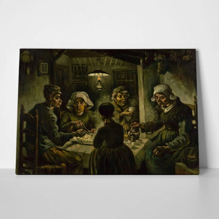 Πινακας σε καμβά VAN GOGH - THE POTATO EATERS - Vincent Van Gogh