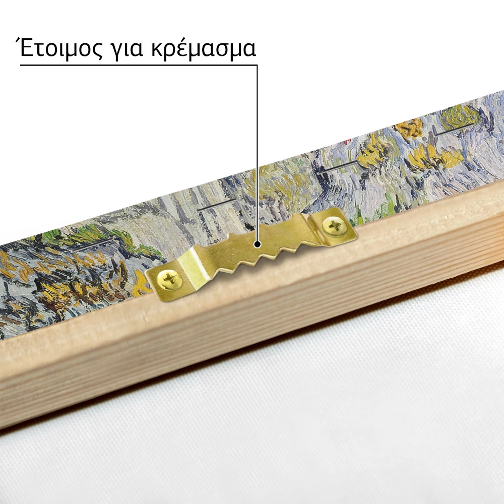 Πινακας σε καμβά VAN GOGH - THE RAVINE OF THE PEYROULETS