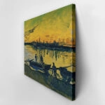 Πινακας σε καμβά VAN GOGH - THE STEVEDORES IN ARLES