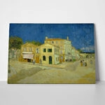 Πινακας σε καμβά VAN GOGH - THE YELLOW HOUSE