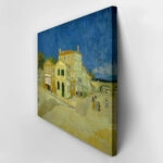 Πινακας σε καμβά VAN GOGH - THE YELLOW HOUSE