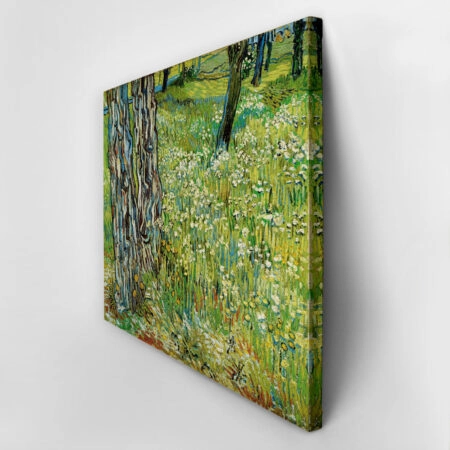 Πινακας σε καμβά VAN GOGH - TREE TRUNKS IN THE GRASS - Vincent Van Gogh Sticky 2