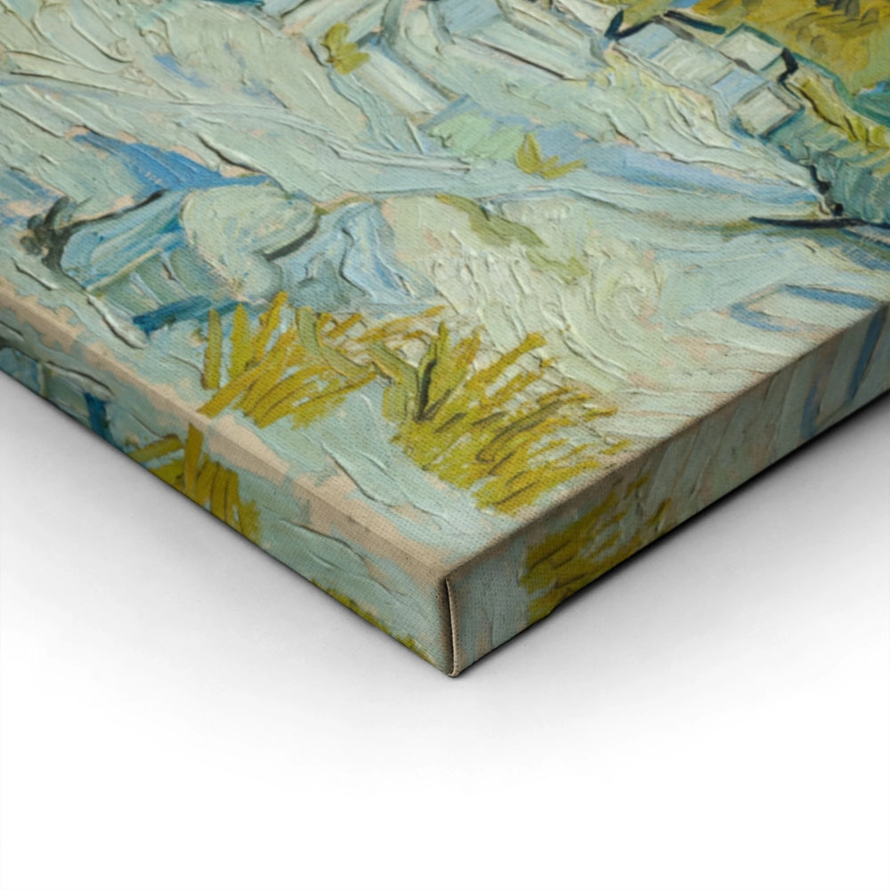 Πινακας σε καμβά VAN GOGH - TWO POPLARS IN THE ALPILLES NEAR SAINT-RÉMY