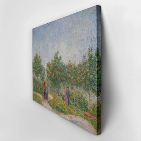 Πινακας σε καμβά VAN GOGH - VERLIEFDE PAARTJES IN HET PARK VOYER D'ARGENSON TE ASNIRES - Vincent Van Gogh Sticky 2