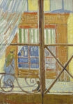 Πινακας σε καμβά VAN GOGH - VIEW OF A BUTCHER'S SHOP