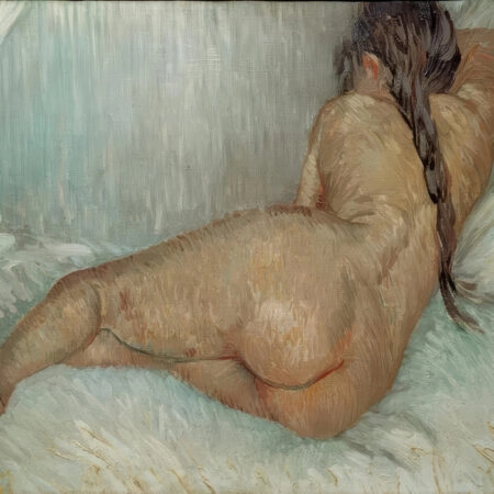 Πινακας σε καμβά VAN GOGH - WEIBLICHER RUECKENAKT - Vincent Van Gogh Sticky 5