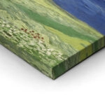 Πινακας σε καμβά VAN GOGH - WHEATFIELD UNDER THUNDERCLOUDS