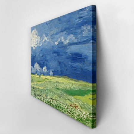 Πινακας σε καμβά VAN GOGH - WHEATFIELD UNDER THUNDERCLOUDS - Vincent Van Gogh Sticky 2