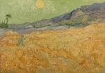 Πινακας σε καμβά VAN GOGH - WHEATFIELD WITH REAPER