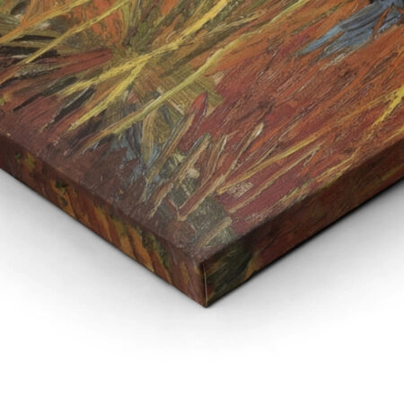 Πίνακας σε καμβά VAN GOGH - WILLOWS AT SUNSET - Vincent Van Gogh Sticky 1