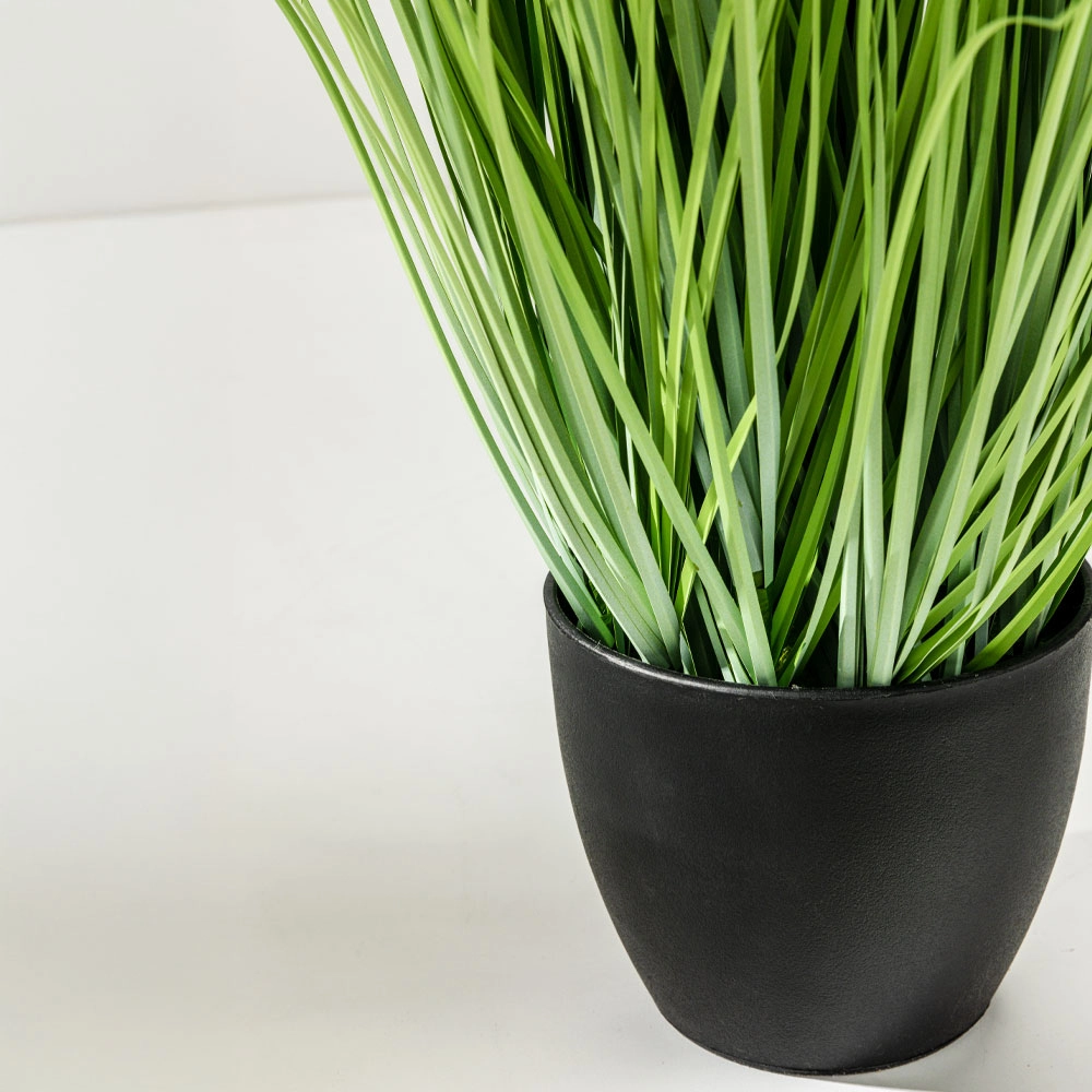 GRASS FLOWER ΦΥΤΟ ΤΕΧΝΗΤΟ ΣΕ ΓΛΑΣΤΡΑ 58 PVC ΠΡΑΣΙΝΟ