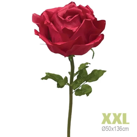 ΚΛΑΔΙ ΤΡΙΑΝΤΑΦΥΛΛΟ ΚΟΚΚΙΝΟ ΓΙΓΑΣ XXL - Φ50x136cm 6/KIB - Λουλουδια Γιγας
