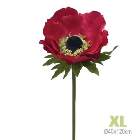 ΚΛΑΔΙ ΑΝΕΜΟΝΗ ΚΟΚΚΙΝΟ ΓΙΓΑΣ XL - Φ40x120cm 12/ΚΙΒ - Λουλουδια Γιγας