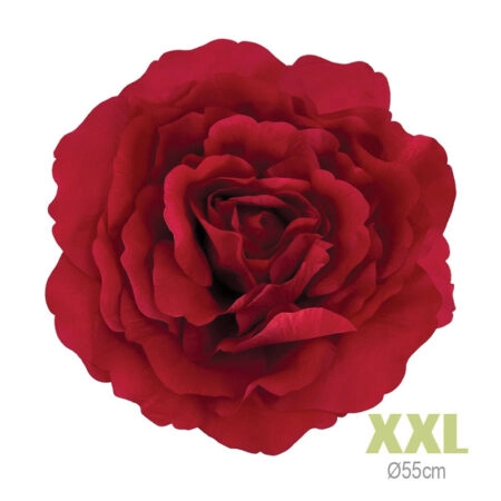 ΚΡΕΜΑΣΤΟ ΑΝΘΟΣ ΤΡΙΑΝΤΑΦΥΛΛΟ ΚΟΚΚΙΝΟ ΓΙΓΑΣ XXL - Φ55cm 6/ΚΙΒ - Λουλουδια Γιγας