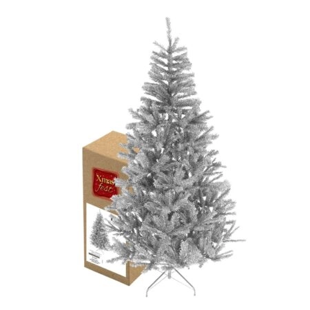 Δέντρο Λευκό Μεταλλική Βάση υψος υψος 180cm ø98cm - Χριστουγεννιάτικα δέντρα