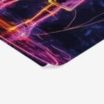 Σετ τριπτυχο προσωποποιημενο ποστερ BASKETBALL NEON NAME