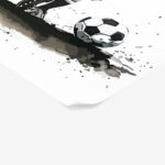 Σετ τριπτυχο προσωποποιημενο ποστερ GOALKEEPER NAME