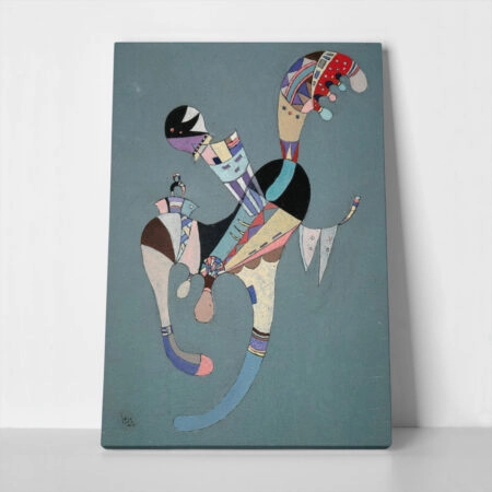 Πινακας σε καμβά KANDINSKY - A FLOATING FIGURE - Wassily Kandinsky
