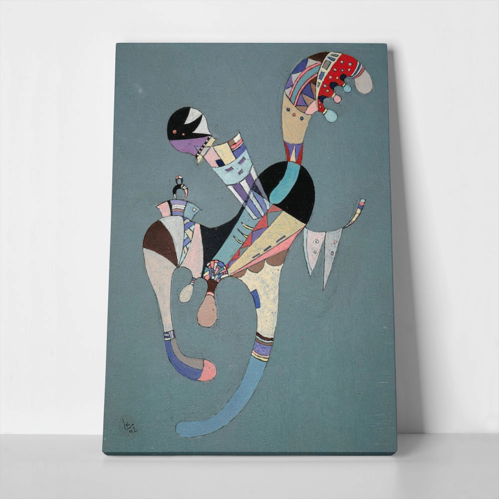 Πινακας σε καμβά KANDINSKY - A FLOATING FIGURE