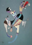 Πινακας σε καμβά KANDINSKY - A FLOATING FIGURE