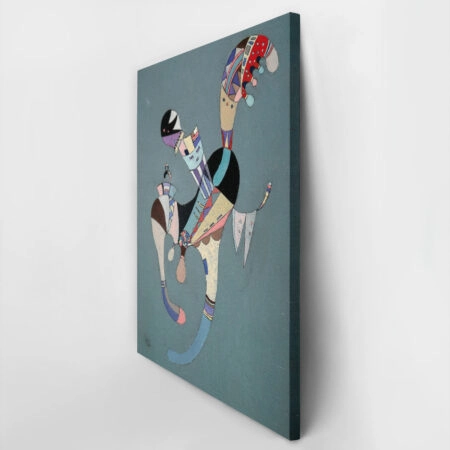Πινακας σε καμβά KANDINSKY - A FLOATING FIGURE - Wassily Kandinsky Sticky 2
