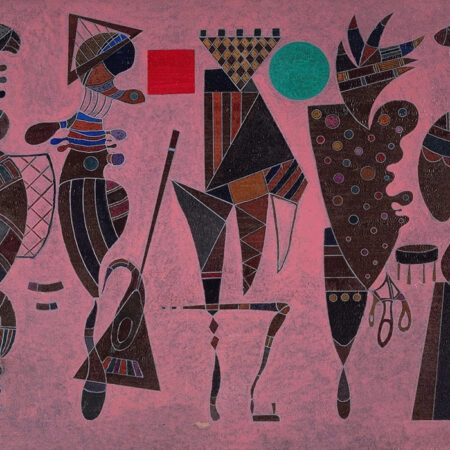 Πινακας σε καμβά KANDINSKY - CIRCLE AND SQUARE - Wassily Kandinsky Sticky 5