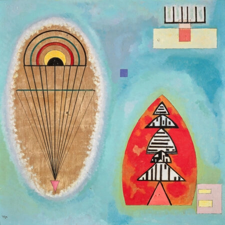 Πίνακας σε καμβά KANDINSKY - COLD - Wassily Kandinsky Sticky 5