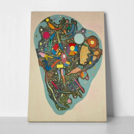 Πινακας σε καμβά KANDINSKY - COLOURFUL ENSEMBLE - Wassily Kandinsky