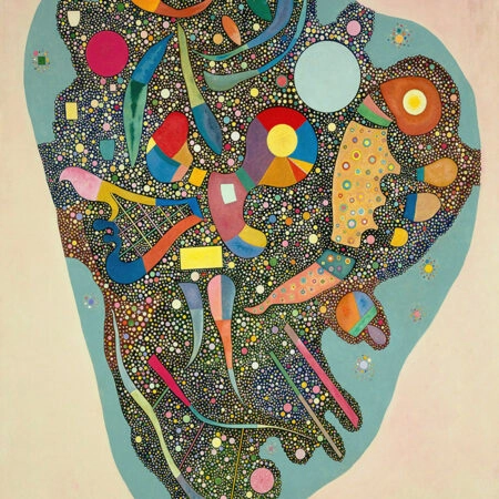 Πινακας σε καμβά KANDINSKY - COLOURFUL ENSEMBLE - Wassily Kandinsky Sticky 5