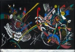 Πινακας σε καμβά KANDINSKY - DRAFT FOR MURAL