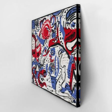 Πίνακας σε καμβά KANDINSKY - GREAT RESSURECTION - Wassily Kandinsky Sticky 2